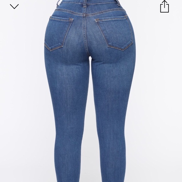 Always Leaving Jeans- Medium Wash (Gently Used) - Picture 4 of 5